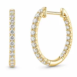 creol i 14 karat guld med lab grown diamant (CVD) 