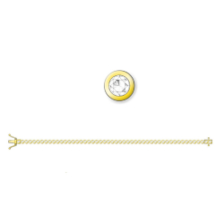 armband i 14  karat guld