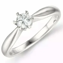0,30 ct lab grown diamant ring i 14  karat vitguld 0,30 ct