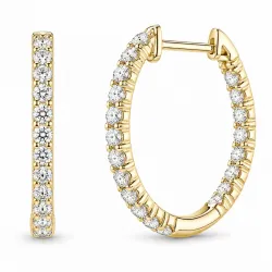 creol i 14 karat guld med lab grown diamant (CVD) 