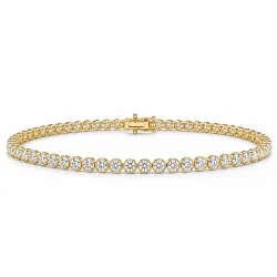 tennisarmband 2,28 ct  i 14  karat guld