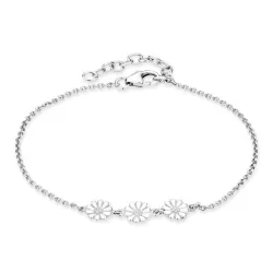 prästkrage armband i silver - Maggie