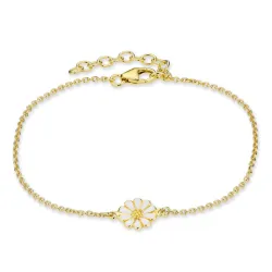 prästkrage armband i förgyllt silver - Maggie