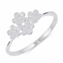 prästkrage ring i silver - Majse