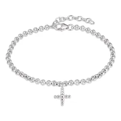 kors armband i silver - Amoré