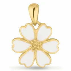 prästkrage hängen i förgyllt silver - Magda