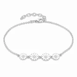 prästkrage armband i silver - Maggie