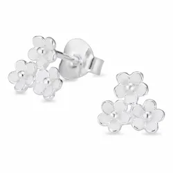 prästkrage örhängestift i silver - Majse