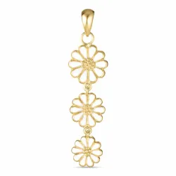 prästkrage hängen i förgyllt silver - Maggie