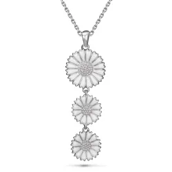 prästkrage halsband i silver - Marie