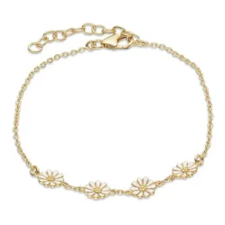 prästkrage armband i förgyllt silver - Maggie