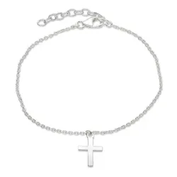 kors armband i silver - Amoré