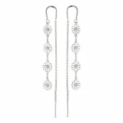 prästkrage kedja örhängen i silver - Maggie