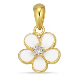 blommor hängen i förgyllt silver - Majse