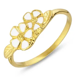 prästkrage ring i förgyllt silver