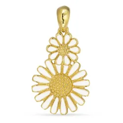 prästkrage hängen i förgyllt silver - Maggie