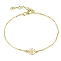 prästkrage armband i förgyllt silver - Maggie