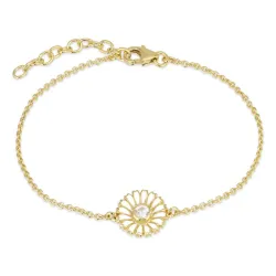 prästkrage armband i förgyllt silver - Marie