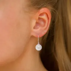 11 mm prästkrage örhängen i silver - Matilda