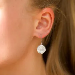 14,5 mm prästkrage örhängen i silver - Matilda