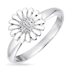 10 mm prästkrage ring i silver - Matilda