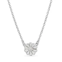 prästkrage halsband i silver med hängen i silver - Maggie