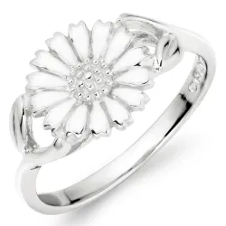 10 mm prästkrage ring i silver - Marie