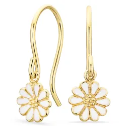 prästkrage örhängen i förgyllt silver - Maggie