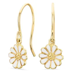 prästkrage örhängen i förgyllt silver - Maggie