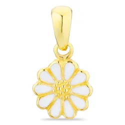 prästkrage hängen i förgyllt silver