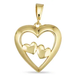 hjärta hängen i 8 karat guld - Gold Collection