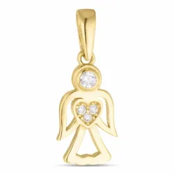ängel hängen i 8 karat guld - Gold Collection