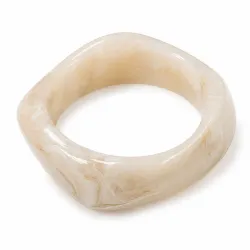 vit bangle i harts - AURA