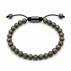 pyrit armband i nylon med justerbar snodd