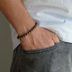 pyrit armband i nylon med justerbar snodd