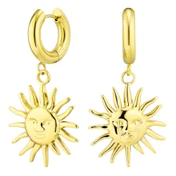 vattentät sol creol i förgyllt stål - OCEANA