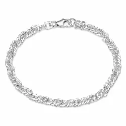 BNH singapore armband i silver 18,5 cm x 3,5 mm