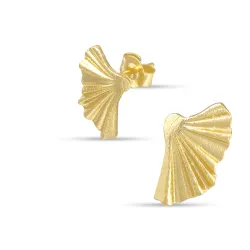 örhängen i förgyllt silver