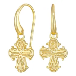 dagmarkors örhängen i förgyllt silver - Amoré