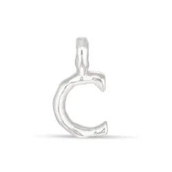 bokstav c hängen i silver - My Letter