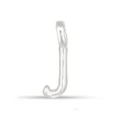 bokstav j hängen i silver - My Letter