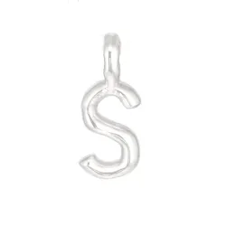 bokstav s hängen i silver - My Letter