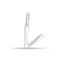 bokstav v hängen i silver - My Letter