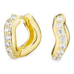 15 mm creol i förgylld mässing - Eliné