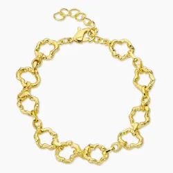 armband i förgylld mässing - Eliné