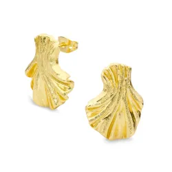 örhängen i förgylld mässing - Eliné