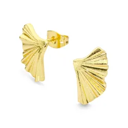 örhängen i förgylld mässing - Eliné