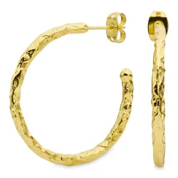 30 mm halvcreol i förgylld mässing - Eliné