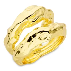 ring i förgylld mässing - Eliné