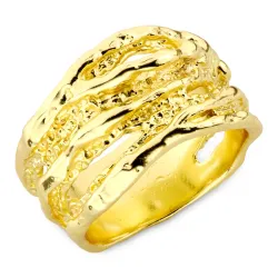 ring i förgylld mässing - Eliné